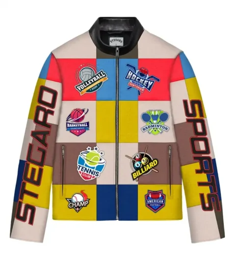 Stegaro All-Star National Champions League Leather Jacket