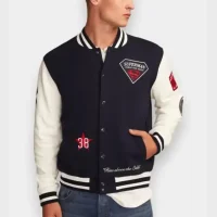 Superman x Lucky Brand Varsity Jacket