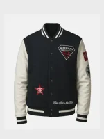 Superman x Lucky Varsity Jacket
