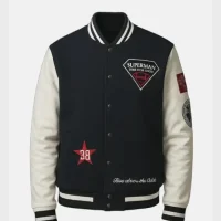 Superman x Lucky Varsity Jacket