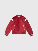Tommy Hilfiger Varsity Red Bomber Jacket