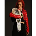 Becky Lynch Red Cropped Jacket WWE Raw