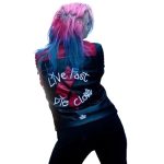 Halloween Harley Quinn Leather Jacket Sale