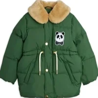 Mini Rodini Green Puffer Jacket for Sale