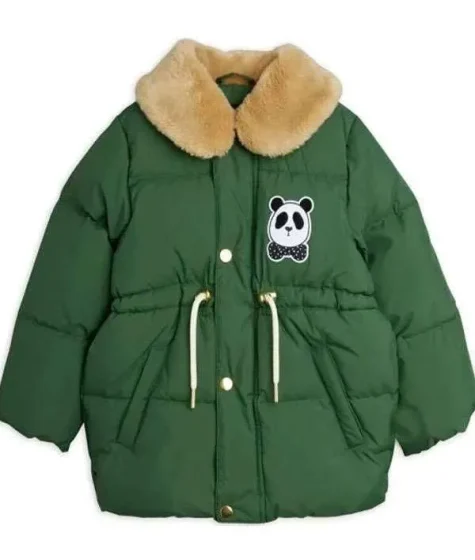 Mini Rodini Green Puffer Jacket for Sale