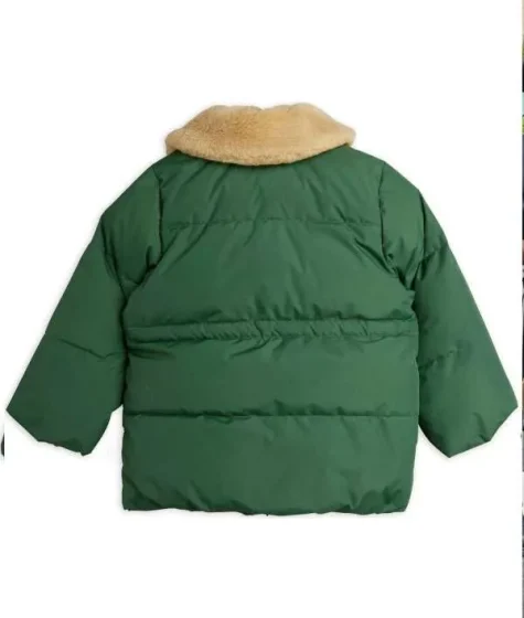 Mini Rodini Green Puffer Toddlers Jacket for Sale