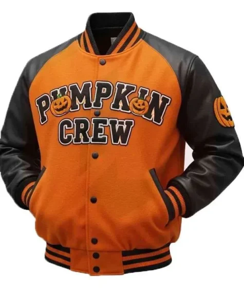Pumpkin Crew Varsity Jacket