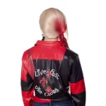 Spirit Halloween Harley Quinn Leather Jacket For Sale