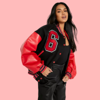 los angeles varsity jacket ladies
