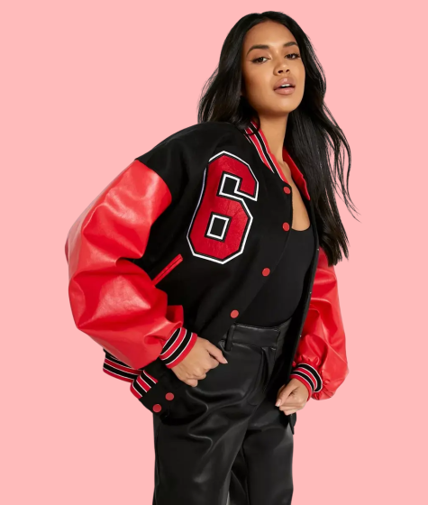 los angeles varsity jacket ladies