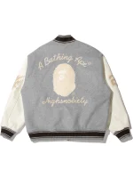 BAPE X HIGHSNOBIETY Multilogo Varsity Jacket