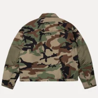 Buy Stussy Camo Utility Work Jacket Woodland