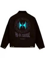 Carhartt WIP Kompakt Record Bar Black Jacket