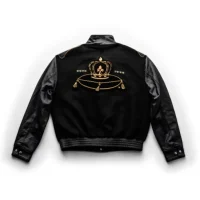 Crown Royal x PURPLE BRAND Jeff Hamilton Varsity Jacket