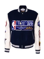 NBA Golden State Warriors 2025 All Star Varsity Jacket
