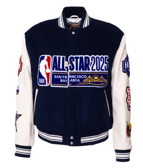 NBA Golden State Warriors 2025 All Star Varsity Jacket