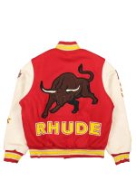 Rhude Bull Market Varsity Jacket