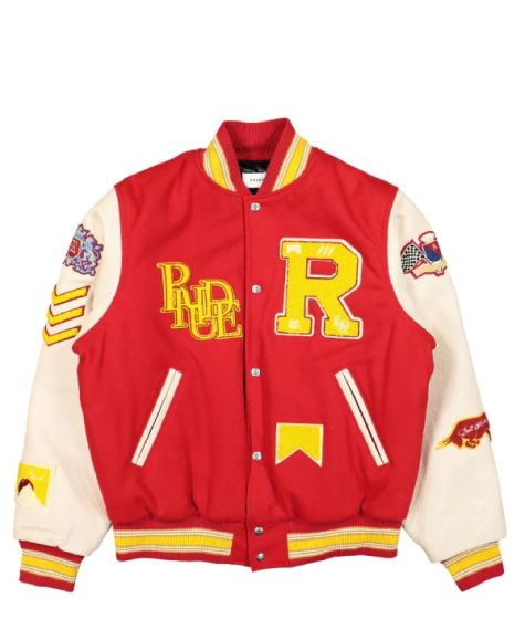 Rhude Bull Market Varsity Jacket Men