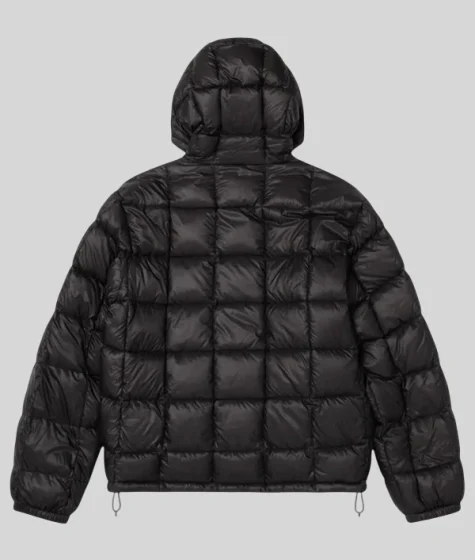 Stussy Midweight Hooded Puffer Jacket black