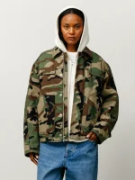 Stussy Utility Work Camo Jacket Woodland