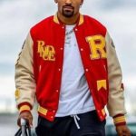 Unisex Jalen Hurts Varsity Jacket Red