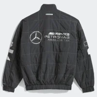 Adidas Para Bad Bunny x Mercedes-AMG F1 Racing Jacket Grey
