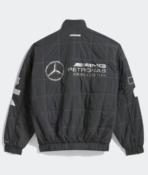 Adidas Para Bad Bunny x Mercedes-AMG F1 Racing Jacket Grey