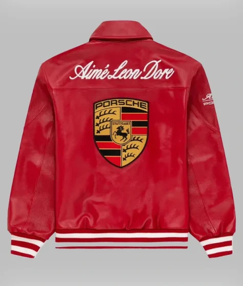 Aime Leon Dor Turbo Leather Jacket