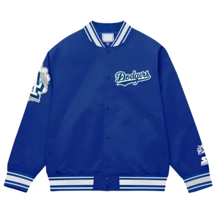 Buy Now LA Dodgers X Artist Mister Cartoon Starter Jacket For Sale