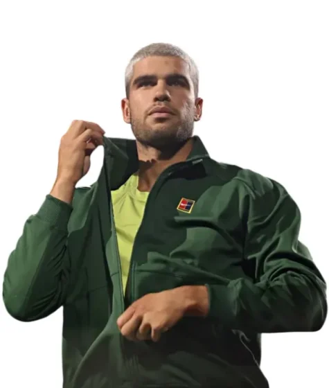 Carlos Alcaraz Rolex Paris Masters Jacket Green