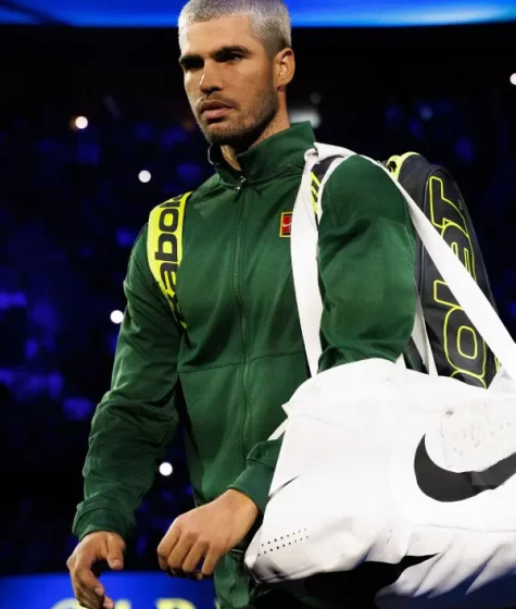Carlos Alcaraz Rolex Paris Masters Sport Jacket