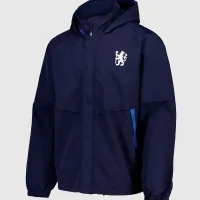 Chelsea FC Navy Windbreaker Jacket