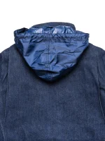 Iron Heart 16oz Natural Indigo Selvedge Denim M65 Field Jacket Denim