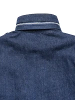 Iron Heart 16oz Natural Indigo Selvedge Denim M65 Field Jacket Sale