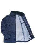 Iron Heart 16oz Natural Indigo Selvedge M65 Jacket