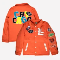Lyrical Lemonade x Chicago Bears Varsity Jacket