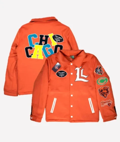 Lyrical Lemonade x Chicago Bears Varsity Jacket