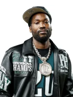 Meek Mill Pelle Pelle Eagles Jacket