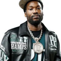 Meek Mill Pelle Pelle Eagles Jacket