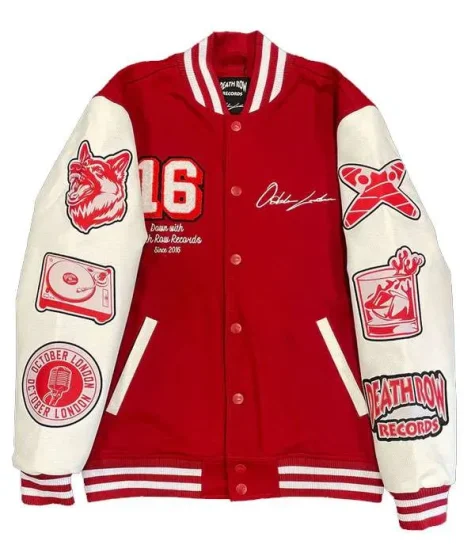 October London Death Row Varsity Jacket