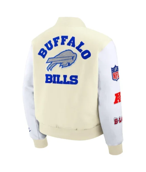 Nike Buffalo Bills Rivalries Collection Full Snap Varsity Jacket