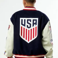 Pacsun USA Soccer x Jeff Hamilton Varsity Jacket
