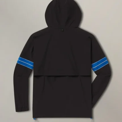 UNRL x Detroit Lions LTD. DWR Track Hooded Jacket Black