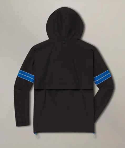 UNRL x Detroit Lions LTD. DWR Track Hooded Jacket Black