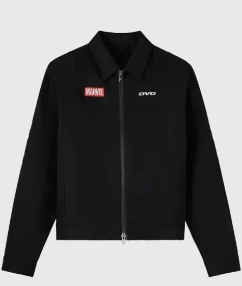 OVO Marvel Ghost Rider Denim Moto Jacket