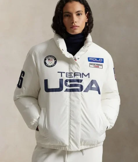 Olympics 2026 Polo Ralph Lauren Team USA Flagbearer Jacket