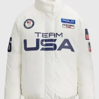 Olympics 2026 Polo Ralph Lauren Team USA Graphic Puffer Jacket